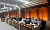برگزاری جلسه کمیته بحران در مرکز پزشکی ،آموزشی و درمانی آیت الله طالقانی